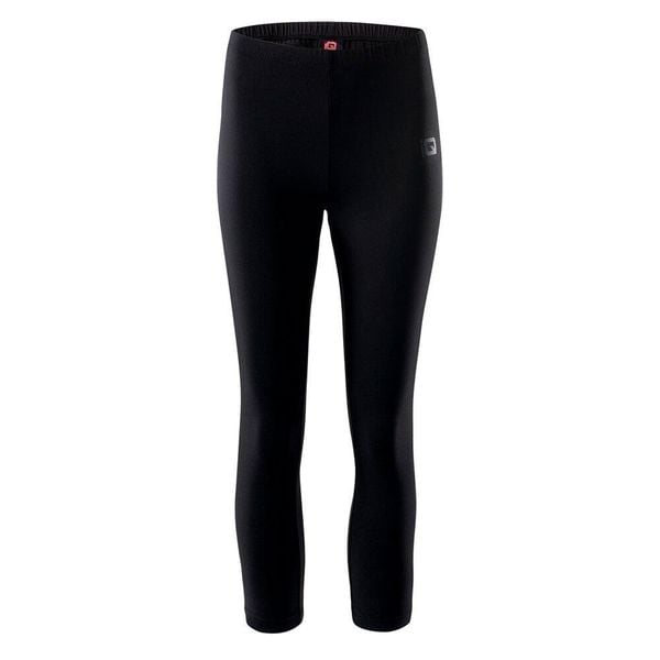Legginsy 3/4 Damskie Silky. Czarne legginsy damskie IQ, bez wzorów. Za 60.99 zł.