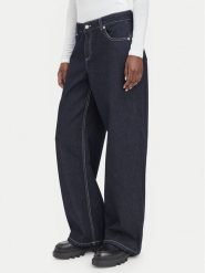 Juicy Couture Jeansy JCJDJE126952 Niebieski Wide Leg. Niebieskie jeansy damskie Juicy Couture, bez wzorów, z bawełny. Za 499.99 zł.