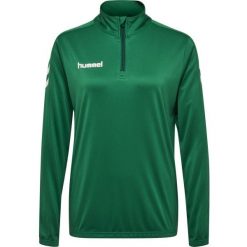 Bluza damska Hummel hmlCORE Poly Half Zip. Białe bluzy damskie Hummel, bez wzorów, sportowe, bez ramiączek, bez kaptura. Za 148.00 zł.
