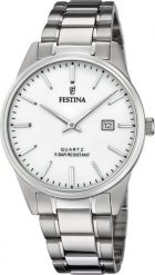Zegarek Festina Zegarek męski Festina F20511-2 srebrny. Szare zegarki męskie Festina, bez wzorów, srebrne. Za 364.00 zł.