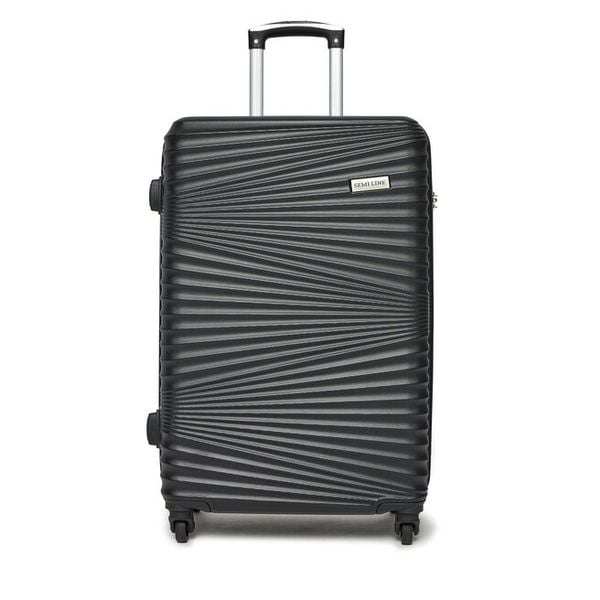 Walizka duża Semi Line. Czarne walizki damskie Semi-line, bez wzorów, duże. Za 219.99 zł.