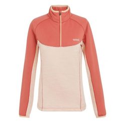 Damska Bluza Szybkoschnąca Z Suwakiem Hepley. Czerwone bluzy damskie Regatta, na zimę, bez wzorów, sportowe, bez ramiączek, bez kaptura. Za 58.99 zł.