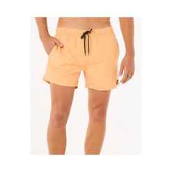 Spodenki surfingowe męskie Rip Curl Offset Volley Pomarańczowy. Brązowe szorty męskie Rip Curl, bez wzorów, sportowe. Za 89.00 zł.