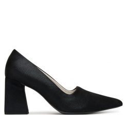 Czółenka HÖGL. Niebieskie czółenka damskie HÖGL, bez wzorów, bez obcasa, bez zapięcia. Za 699.99 zł.