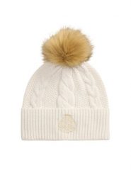 LAUREN RALPH LAUREN Czapka 454P23502003 Kremowy. Białe czapki damskie Lauren Ralph Lauren, na zimę, bez wzorów, z poliesteru. Za 379.99 zł.