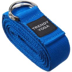 Trendy taśma do jogi, 300x4x0,2 cm, niebieska. Niebieskie paski damskie TRENDY, sportowe. Za 48.76 zł.