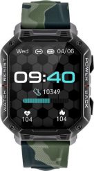 Smartwatch Watchmark Smartwatch Ultra zielony moro Watchmark. Zielone zegarki smartwatch watchmark, bez wzorów. Za 490.00 zł.