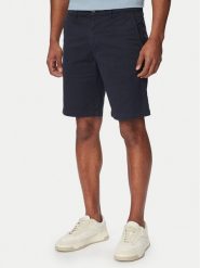 BOSS Szorty materiałowe Chino 50559292 Granatowy Slim Fit. Niebieskie szorty męskie Boss, bez wzorów, z bawełny. Za 449.99 zł.