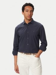 Tommy Hilfiger Koszula Gmd MW0MW43298 Granatowy Regular Fit. Niebieskie koszule męskie Tommy Hilfiger, m, bez wzorów, z bawełny, bez kołnierzyka, bez ramiączek. Za 369.99 zł.