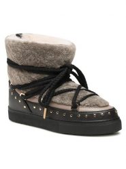 Inuikii Śniegowce Curly Rock 75102-076 Szary. Szare śniegowce damskie Inuikii, z materiału, bez zapięcia. Za 1,739.00 zł.