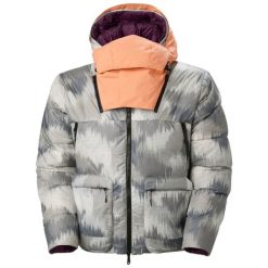 Kurtka narciarska Helly Hansen Arc. Brązowe kurtki sportowe damskie Helly Hansen, na zimę, bez wzorów, bez ramiączek, bez kaptura, narciarskie. W wyprzedaży za 2,206.50 zł.