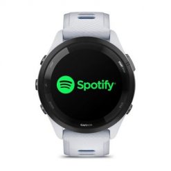 Zegarek Garmin Forerunner 265, 46mm AMOLED Mleczny Kwarc. Białe zegarki sportowe Garmin, bez wzorów. Za 1,944.99 zł.