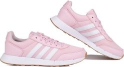 Adidas Buty damskie adidas Run 50s różowe IG6559 40. Czerwone obuwie sportowe damskie Adidas, bez wzorów, bez zapięcia. Za 229.26 zł.