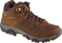 Buty trekkingowe męskie Merrell Moab Adventure 3 Mid WP brązowe r. 43.5 (J003821). Brązowe trekkingi męskie Merrell, bez zapięcia. Za 522.90 zł.