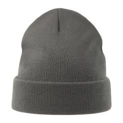 Czapka Unisex Dla Dorosłych Pier Polartech Lined Beanie. Szare czapki damskie ATLANTIS, bez wzorów. Za 51.99 zł.