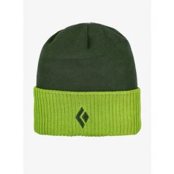 Czapka zimowa Black Diamond Fleece Beanie - green/forest. Zielone czapki damskie Black Diamond, na zimę, bez wzorów. Za 119.99 zł.