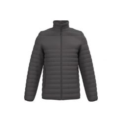 Kurtka puchowa iDeal Basic Brand. Szare kurtki męskie Ideal, xl, bez wzorów, z materiału, bez kaptura. Za 190.50 zł.