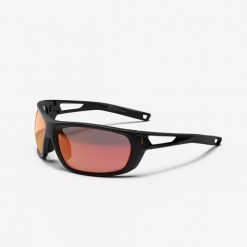 Okulary przeciwsłoneczne sport MH 580 kat. 2 do 4 fotochromowe. Czarne okulary przeciwsłoneczne damskie Decathlon. Za 309.99 zł.