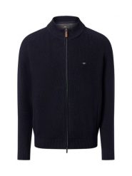 Fynch-Hatton kardigan Mężczyźni Bawełna niebieski, M. Niebieskie swetry męskie Fynch-Hatton, m, bez wzorów, z bawełny, eleganckie, bez kołnierzyka, bez ramiączek. Za 379.95 zł.