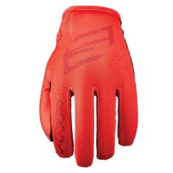 Rękawiczki XR-RIDE - CZERWONE - L/10. Czerwone rękawiczki męskie FIVE GLOVES, bez wzorów, ze skóry. Za 87.00 zł.