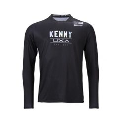 Dżersej z długim rękawem Kenny Prolight Slim Fit. Czarne bluzy męskie KENNY, xl, bez wzorów, z dżerseju, sportowe, bez ramiączek, bez kaptura. Za 275.00 zł.