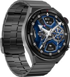 Smartwatch Rubicon Zegarek SMARTWATCH Rubicon E99 black. Czarne zegarki smartwatch Rubicon, bez wzorów. Za 279.00 zł.