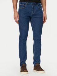 Guess Jeans Jeansy M6RA0F D6325 Niebieski Skinny Fit. Niebieskie jeansy męskie Guess Jeans, z bawełny. Za 244.99 zł.