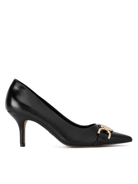 Nine West Szpilki CWBFS128-06 Czarny. Czarne szpilki damskie Nine West, bez wzorów, ze skóry, bez obcasa, na szpilce, bez zapięcia. Za 136.99 zł.