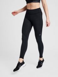 Długie legginsy damskie Newline Hw. Szare legginsy damskie Newline, bez wzorów, z dżerseju. Za 336.00 zł.