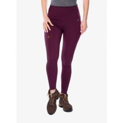 Legginsy damskie Fjallraven Abisko Tights. Fioletowe legginsy damskie Fjällräven, bez wzorów. Za 466.99 zł.