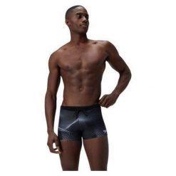 Kąpielówki męskie spodenki kąpielowe Speedo Valmilton. Czarne kąpielówki męskie Speedo, l, bez wzorów. Za 201.98 zł.