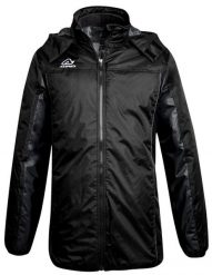 Parka Acerbis Belatrix. Czarne parki damskie ACERBIS, na zimę, l, bez wzorów, z materiału, bez kołnierzyka, bez kaptura. Za 342.50 zł.