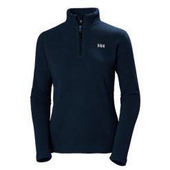 Damska kurtka polarowa 1/2 zip Helly Hansen daybreaker. Niebieskie kurtki sportowe damskie Helly Hansen, l, bez wzorów, z polaru, bez ramiączek, bez kaptura, trekkingowe. Za 365.00 zł.