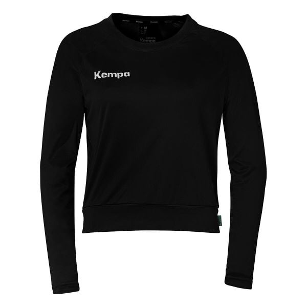 Bluza crop Kempa. Czarne bielizna sportowa damska Kempa, l, bez wzorów, bez ramiączek, bez kaptura. Za 180.50 zł.