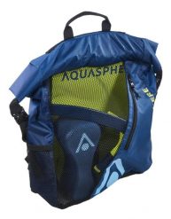 Worek plecak treningowy unisex Aqua Sphere Gear Mesh Bag. Czarne plecaki męskie Aqua Sphere, bez wzorów, z materiału, sportowe. Za 119.99 zł.