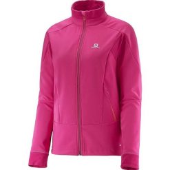 Kurtka softshell damska Salomon Momemtum techniczna. Czerwone kurtki sportowe damskie Salomon, m, bez wzorów, z softshellu, bez ramiączek, bez kaptura, trekkingowe. Za 257.00 zł.