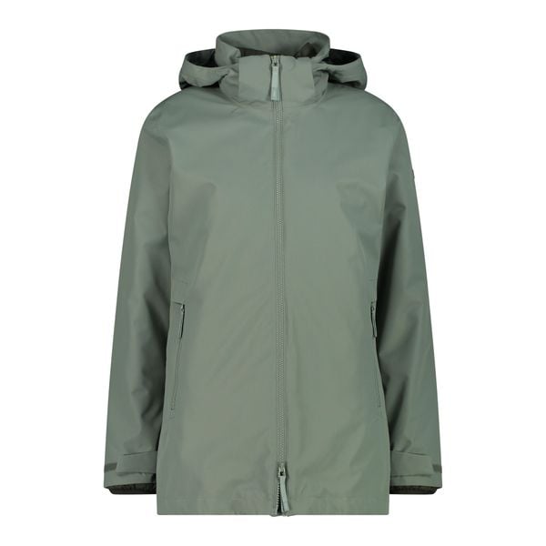 Kurtka damska turystyczna CMP 34K0086D. Zielone kurtki sportowe damskie CMP, l, bez wzorów, z puchu, bez ramiączek, bez kaptura, trekkingowe. W wyprzedaży za 694.00 zł.