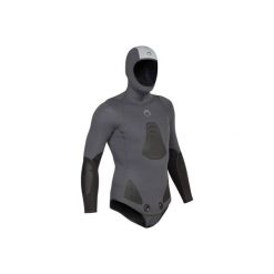 Kurtka do kombinezonu SPF 100 3 mm do łowiectwa podwodnego. Brązowe kurtki męskie SUBEA, xl, bez wzorów, z neoprenu, sportowe, bez kaptura. Za 269.99 zł.