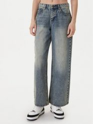RVCA Jeansy Loosey 23B193501 Niebieski Relaxed Fit. Niebieskie jeansy damskie RVCA, bez wzorów, z bawełny. Za 439.99 zł.