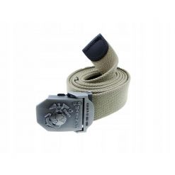 Pasek parciany US Marines. Brązowe spodnie sportowe damskie HELIKON-TEX, bez wzorów, sportowe, trekkingowe. Za 59.99 zł.