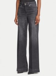 Liu Jo Jeansy Tall UF6068 DS081 Czarny Flared Leg. Czarne jeansy damskie Liu Jo, bez wzorów, z bawełny. Za 729.99 zł.