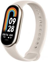 Smartband Xiaomi Mi Band 8 Beżowy. Brązowe smartbandy Xiaomi. Za 147.55 zł.