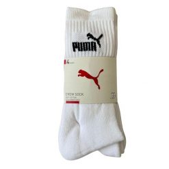 Skarpety Puma CREW 4-PACK 94717101. Skarpetki damskie Puma, bez wzorów, z bawełny. Za 71.38 zł.