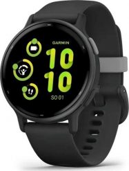 Zegarek sportowy Garmin Vivoactive 5 Czarny (010-02862-10). Czarne zegarki sportowe Garmin, bez wzorów. Za 979.99 zł.