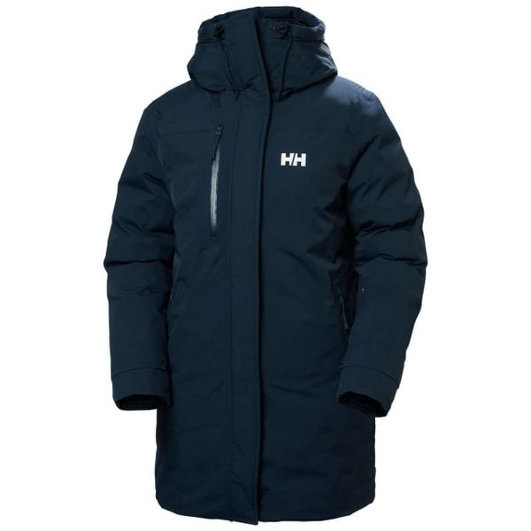 Parka dla kobiet Helly Hansen Adore. Niebieskie parki damskie Helly Hansen, na zimę, bez wzorów, bez kaptura. W wyprzedaży za 1,278.40 zł.