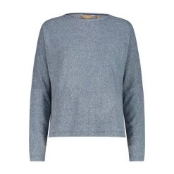 Damski sweter z dekoltem w łódkę CMP. Szare swetry nierozpinane damskie CMP, na zimę, bez wzorów, bez kołnierzyka, bez ramiączek. Za 179.00 zł.