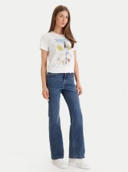 DKNY Jeansy DJ5M4005 Niebieski Flare Fit. Niebieskie jeansy damskie DKNY, bez wzorów, z bawełny. Za 439.99 zł.
