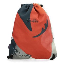 Worek damski Anekke, wykonany z lekkiego materiału tekstylnego z dekoracyjnym nadrukiem zamykany na ściągacz ze sznurkami, czerwony, 42474-002. Czerwone torebki do ręki damskie Anekke, bez wzorów, z nadrukiem, bez dodatków. Za 119.00 zł.