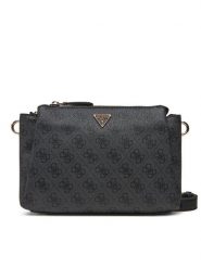 Guess Torebka Noelle II HWBG96 72120 Szary. Szare listonoszki damskie Guess, z aplikacjami, ze skóry, bez dodatków. Za 389.99 zł.