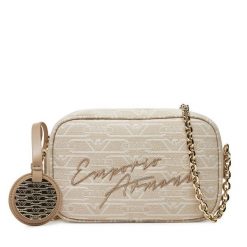 Torebka Emporio Armani. Brązowe torebki do ręki damskie Emporio Armani, bez wzorów, bez dodatków. Za 599.99 zł.